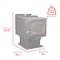 Ashley Hearth Products 3,200 Sq Ft EPA Certified Large Pedestal Wood Stove AW3200E-P - alternate 4